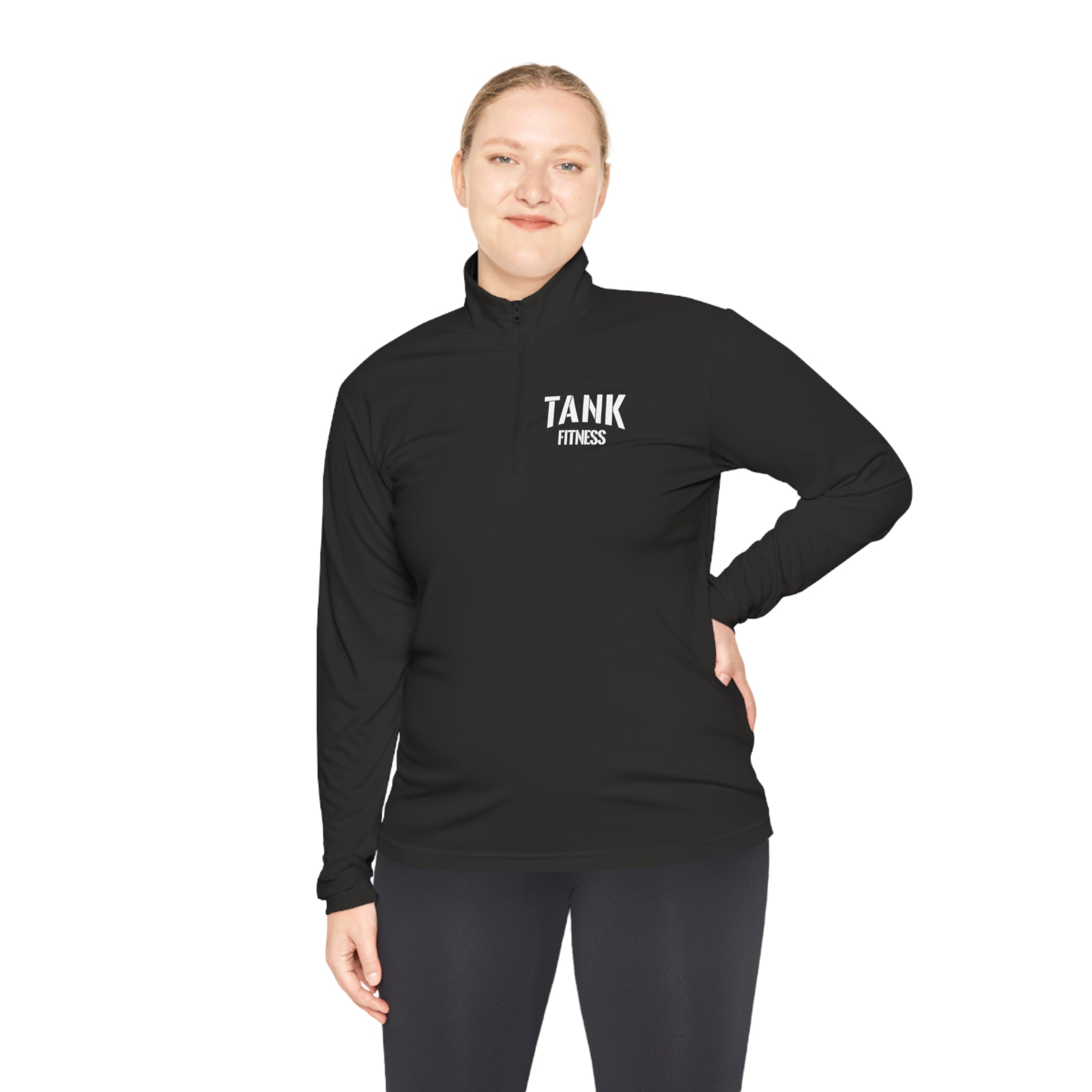 Tank Fitness Unisex Quarter-Zip Pullover