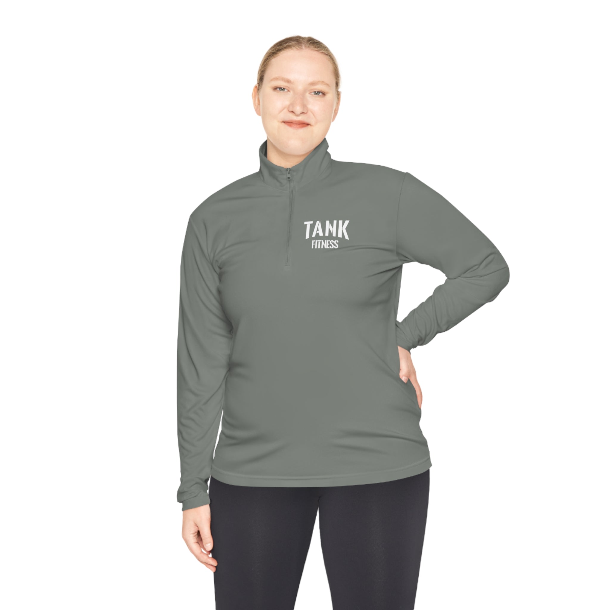 Tank Fitness Unisex Quarter-Zip Pullover