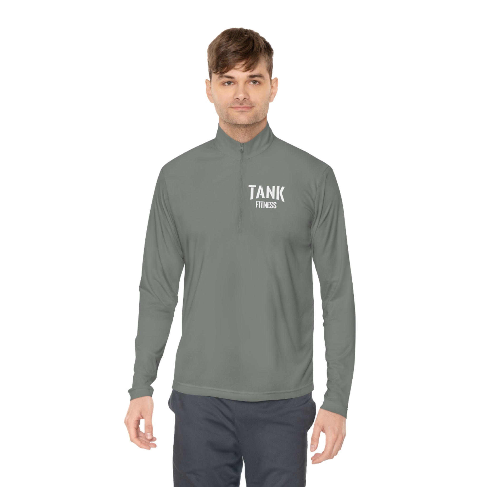 Tank Fitness Unisex Quarter-Zip Pullover