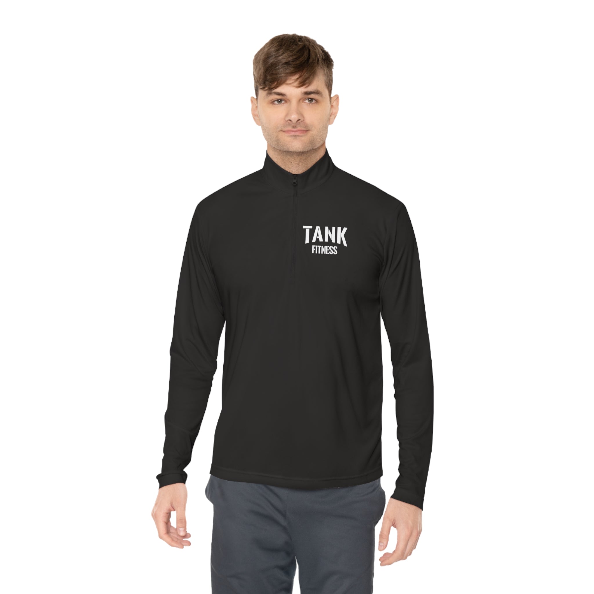 Tank Fitness Unisex Quarter-Zip Pullover