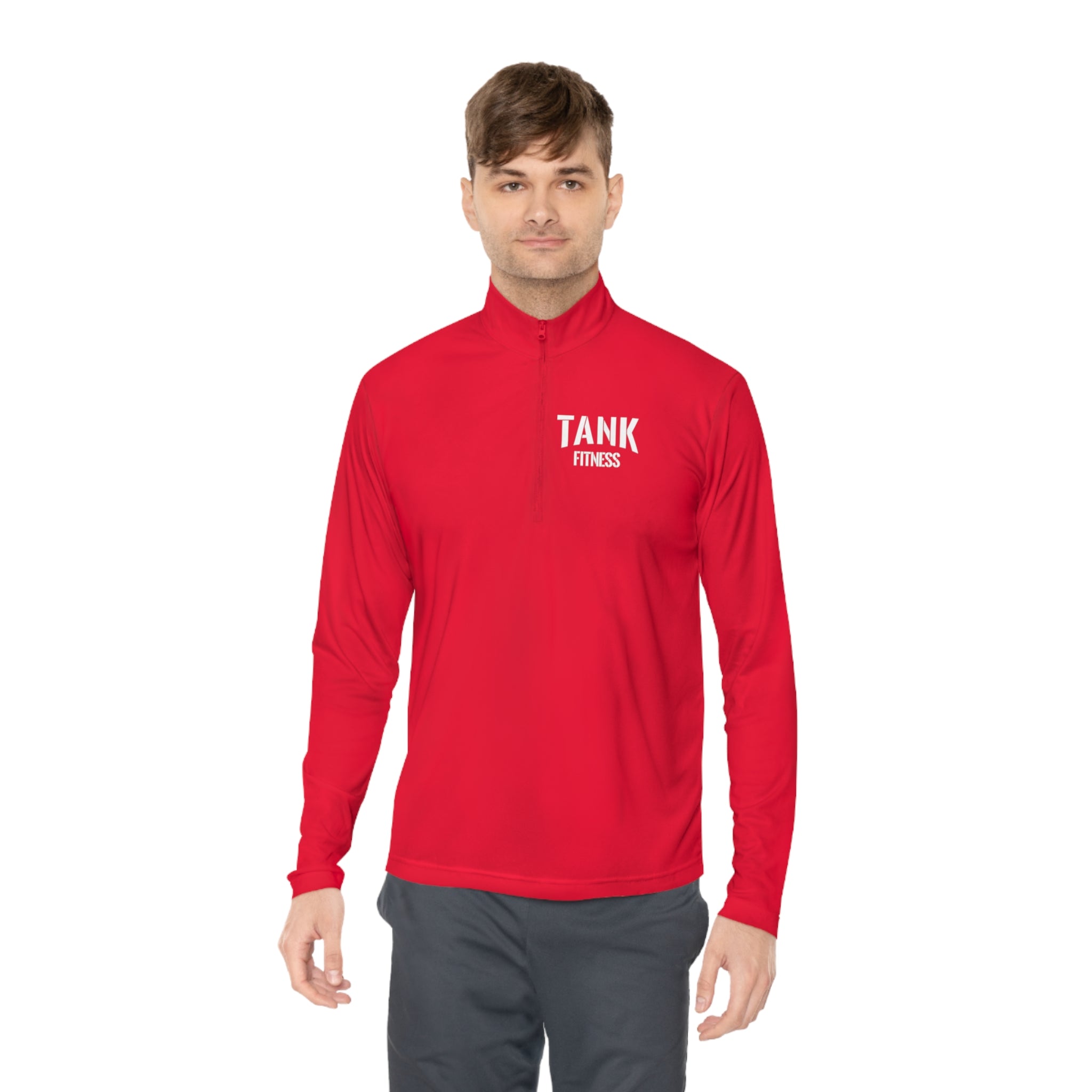 Tank Fitness Unisex Quarter-Zip Pullover