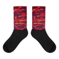 Socks Red Camo