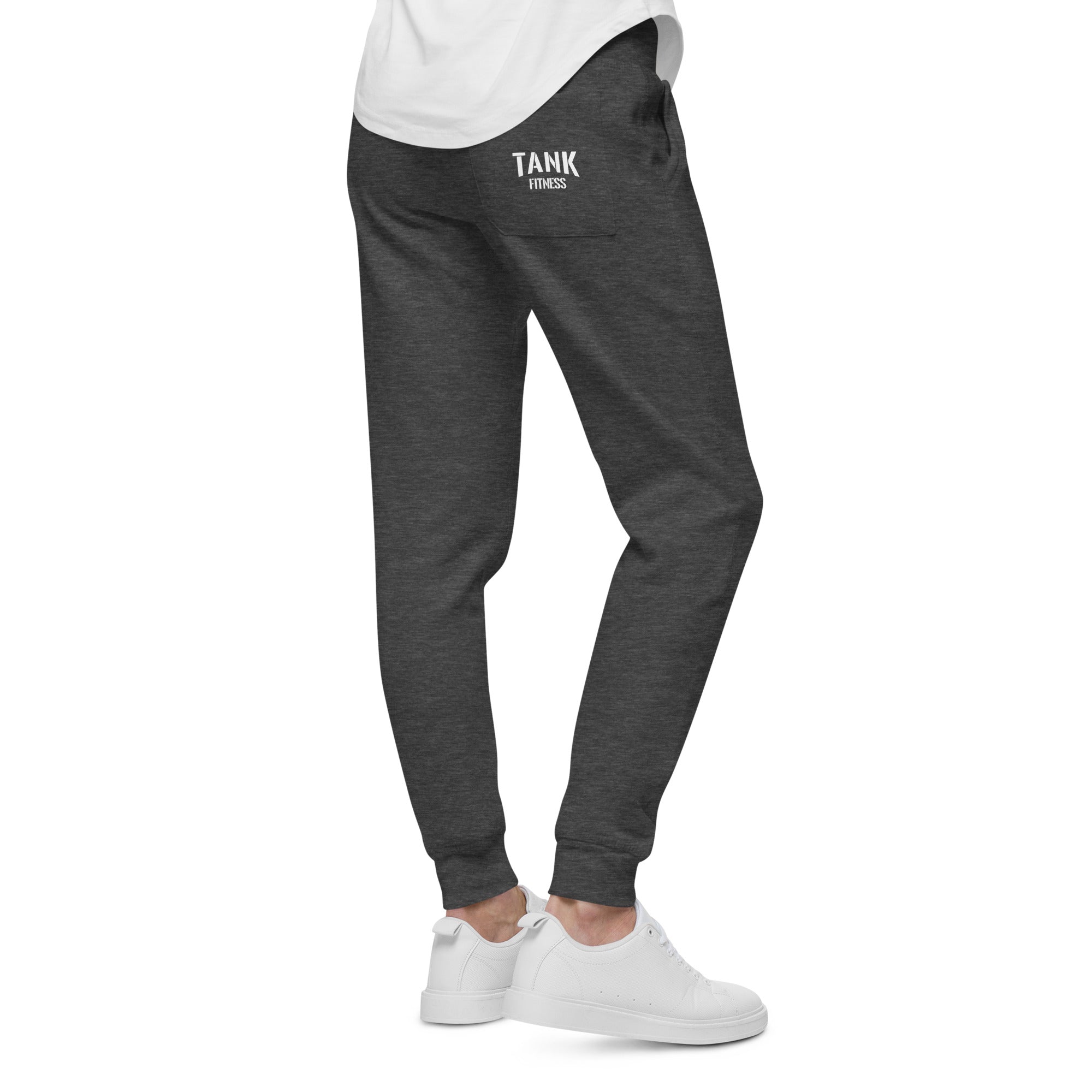 Unisex fleece sweatpants - Tank pocket