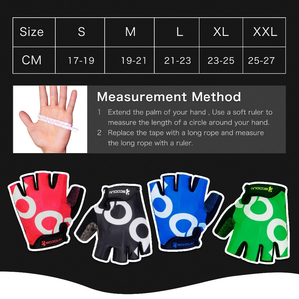 Weightlifting Gloves Half Finger Anti-Slip