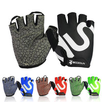 Weightlifting Gloves Half Finger Anti-Slip