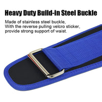 Nylon Weightlifting Belt with velcro